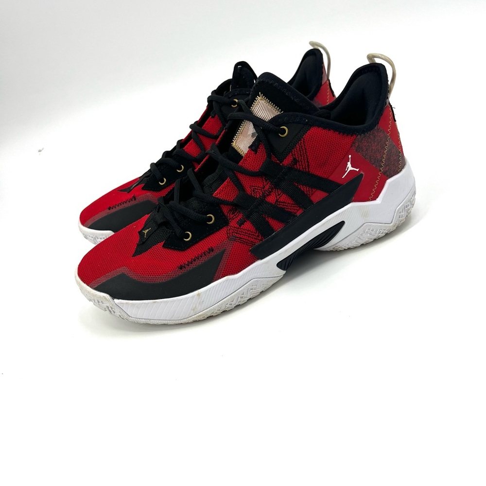 Jordan One Take 2 Bred ‘University Red/ Metallic Gold/Black’ Men’s Size 10